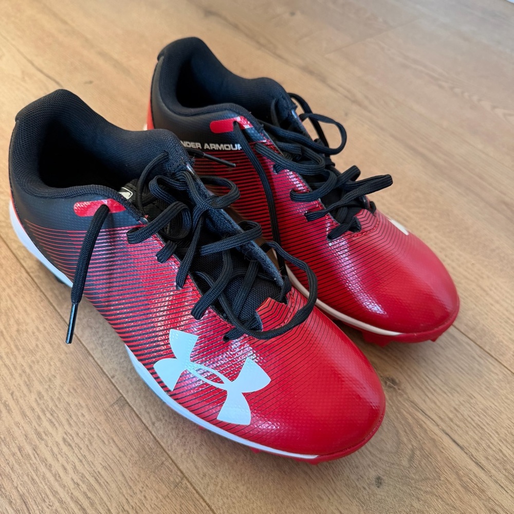 Under Armour Boy’s Leadoff Low RM Jr. Baseball Cleats Size 6Y
